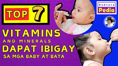 Vitamins Para Sa Baby Na 6.